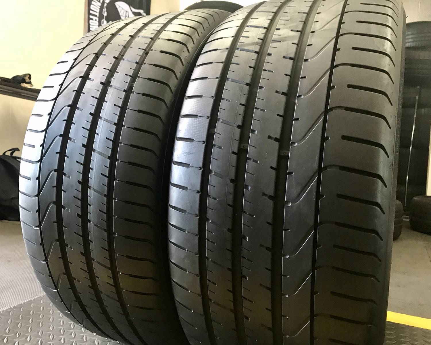 2 Used Tires 275 35r20 Pirelli P Zero Rft With 6 32