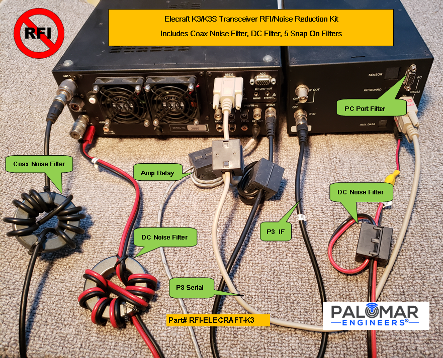 Palomar Engineers Home Theater System RFI Kit for AC Powered Sub-Woofers Only