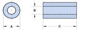 FB102-43 - 1/2" ID/12.8mm, RFI Range 25-300 MHz FB102-43 - 1/2" ID/12.8mm, RFI Range 25-300 MHz