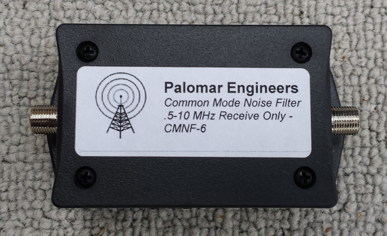 CABLE TV/Satellite RFI Coax Noise Filter, stops 200 KHz-30 MHz interference CMNF-TV CABLE TV/Satellite RFI Coax Noise Filter, stops 200 KHz-30 MHz interference CMNF-TV
