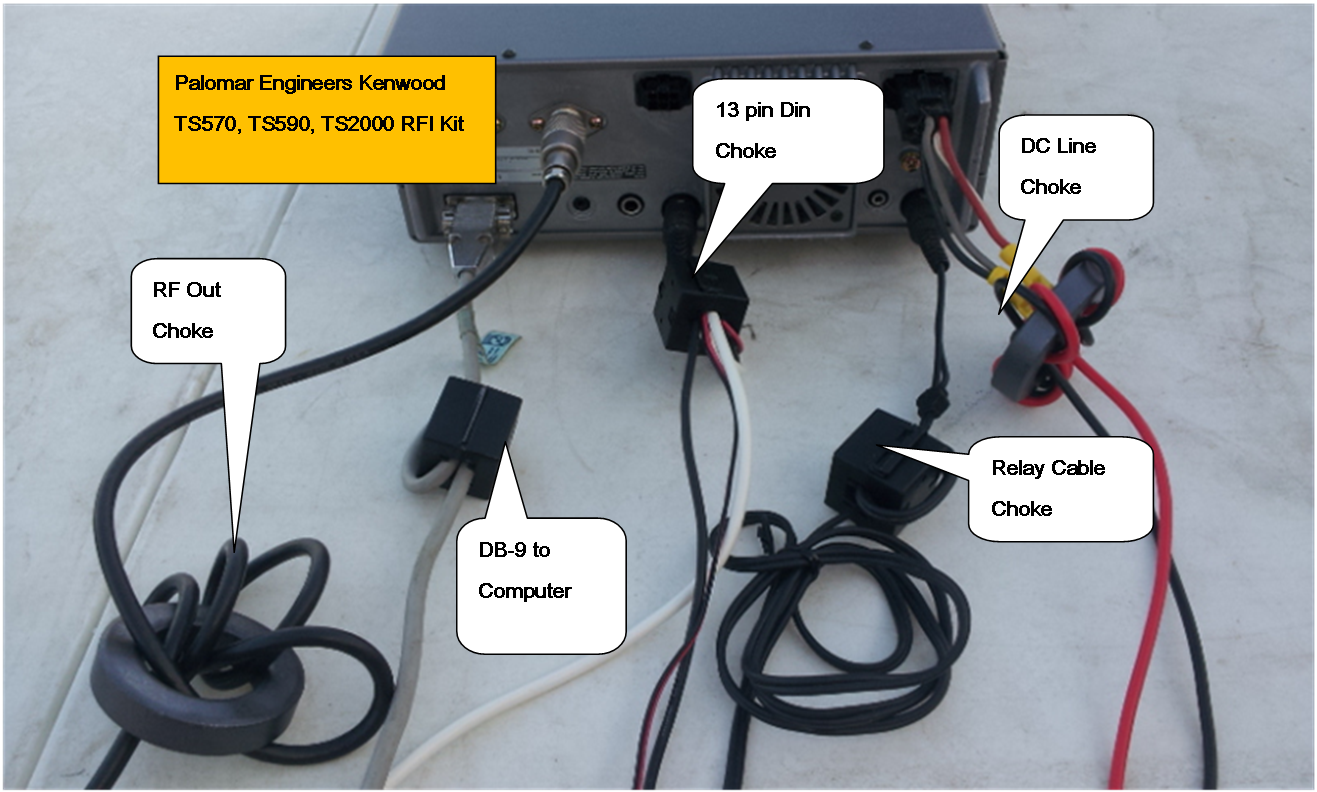Flex Radio 6300/6400 Transceiver RFI and Noise Reduction Kit 8