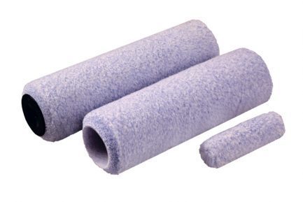 NEW Rota Silver Stripe Roller Sleeve 9/" Short Pile Each