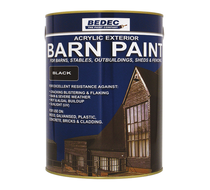 Bedec Barn Paint White Black 5l Click Here To Select Colour