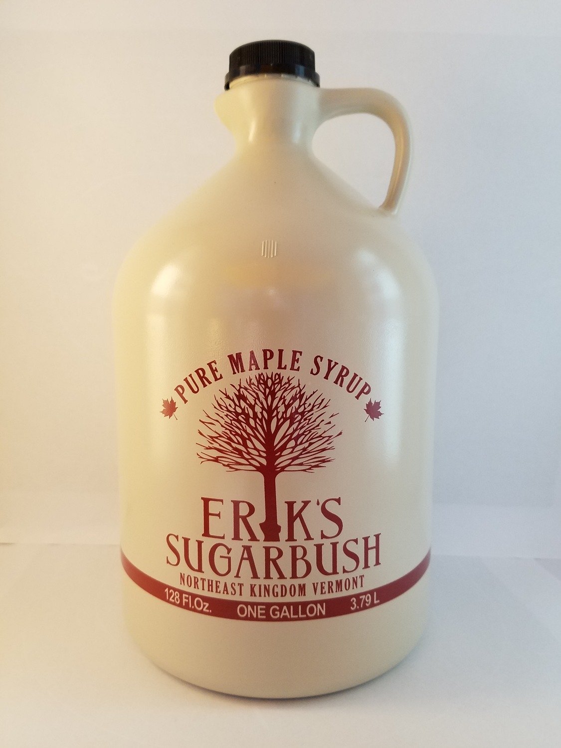 Gallon of Organic Vermont Maple Syrup Dark Robust