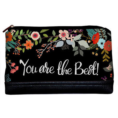 Косметичка дорожная женская «Lovely» You are the best KK_FLG048_BL