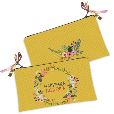 Женская косметичка Найкраща подруга K_FLG040