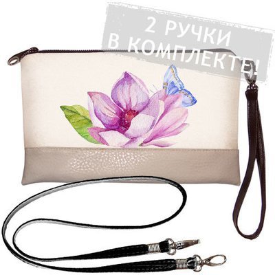 Клатч через плечо Магнолия KL_GL_CLF012_SBR