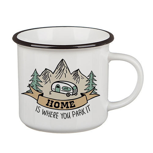 Стильная кружка Camper "Home is where you park it" Стильная кружка Camper "Home is where you park it"