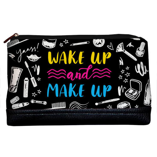 Косметичка дорожная женская Lovely Wake up and make up Косметичка дорожная женская Lovely Wake up and make up