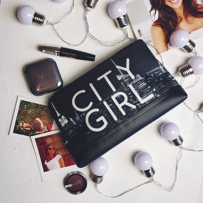 Косметичка дорожная женская Lovely City girl KK_URB004_BL