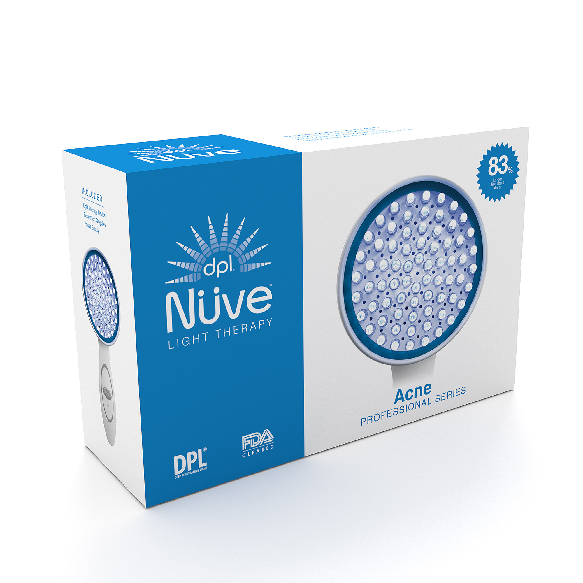 dpl Nuve Professional Acne LED Light Therapy System 00156