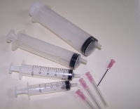 Ink Syringes with blunt needle. 00168