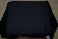 Printer covers for Epson Printers are handmade in the US and made of black cloth 00172