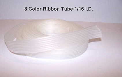 Ribbon Tube Sold per Foot PVC and PE (polyethylene) 00192