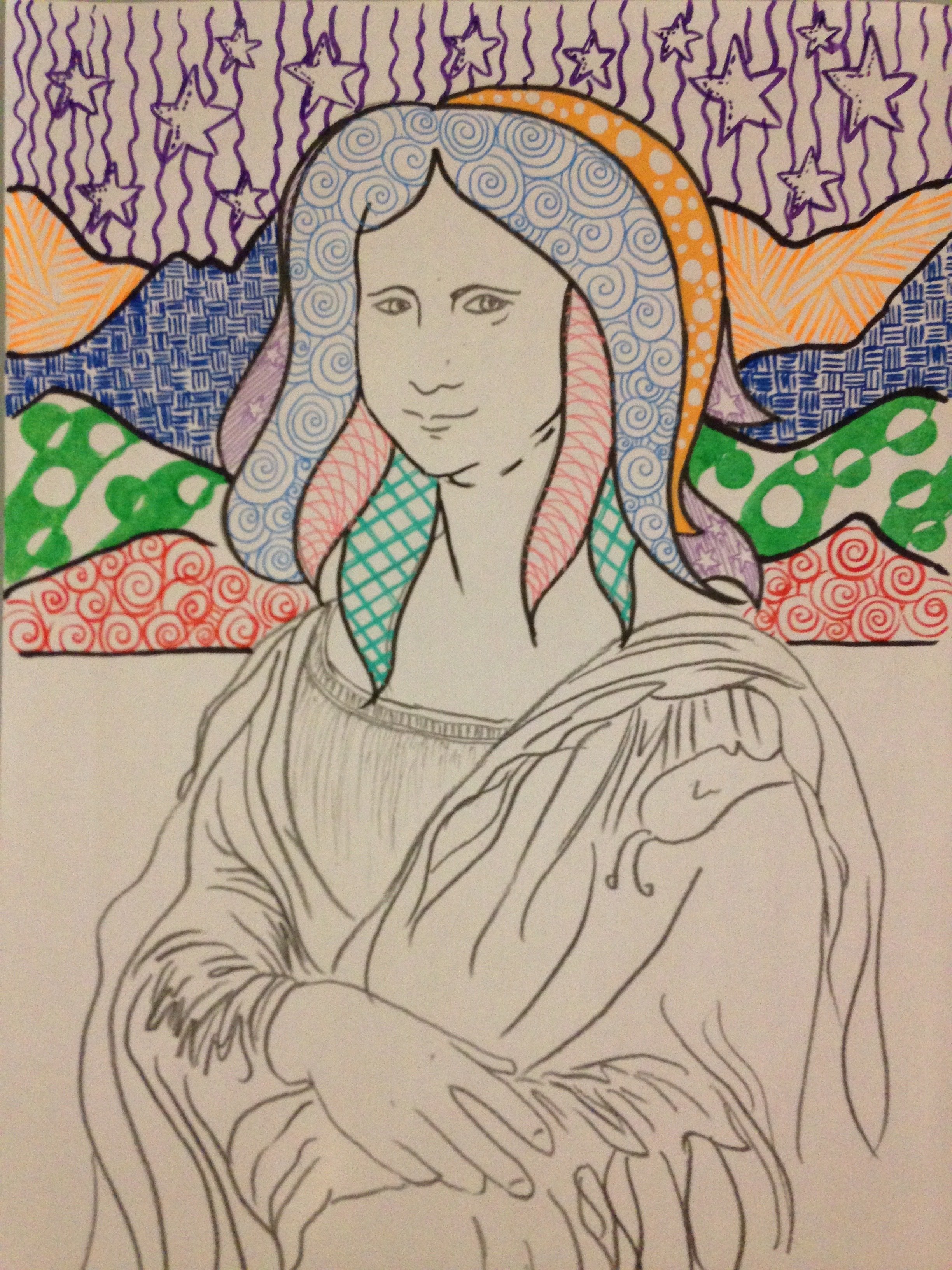 Mona Lisa Free Printable PRINT0001