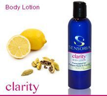 Clarity Body Lotion Blend for Focus and Concentration Clarity Body Lotion Blend for Focus and Concentration