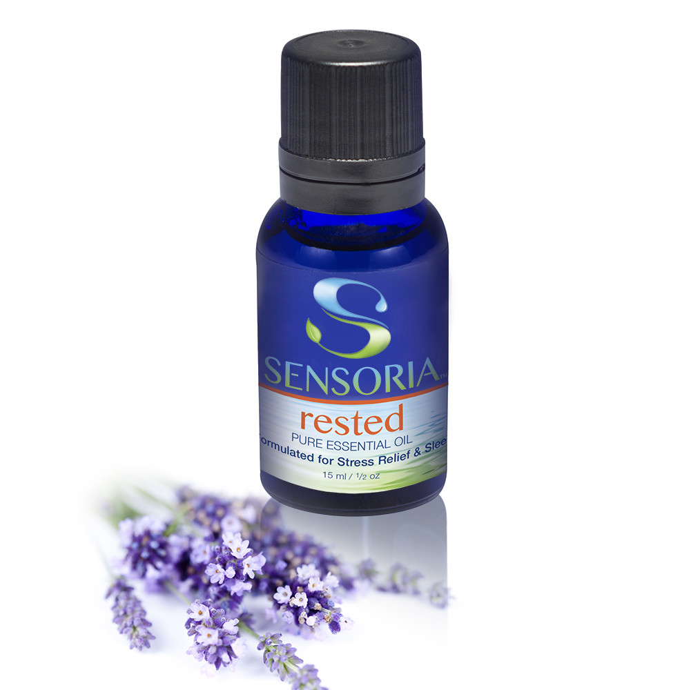 Rested Essential Oil Blend for a Better Night's Sleep Rested Essential Oil Blend for a Better Night's Sleep