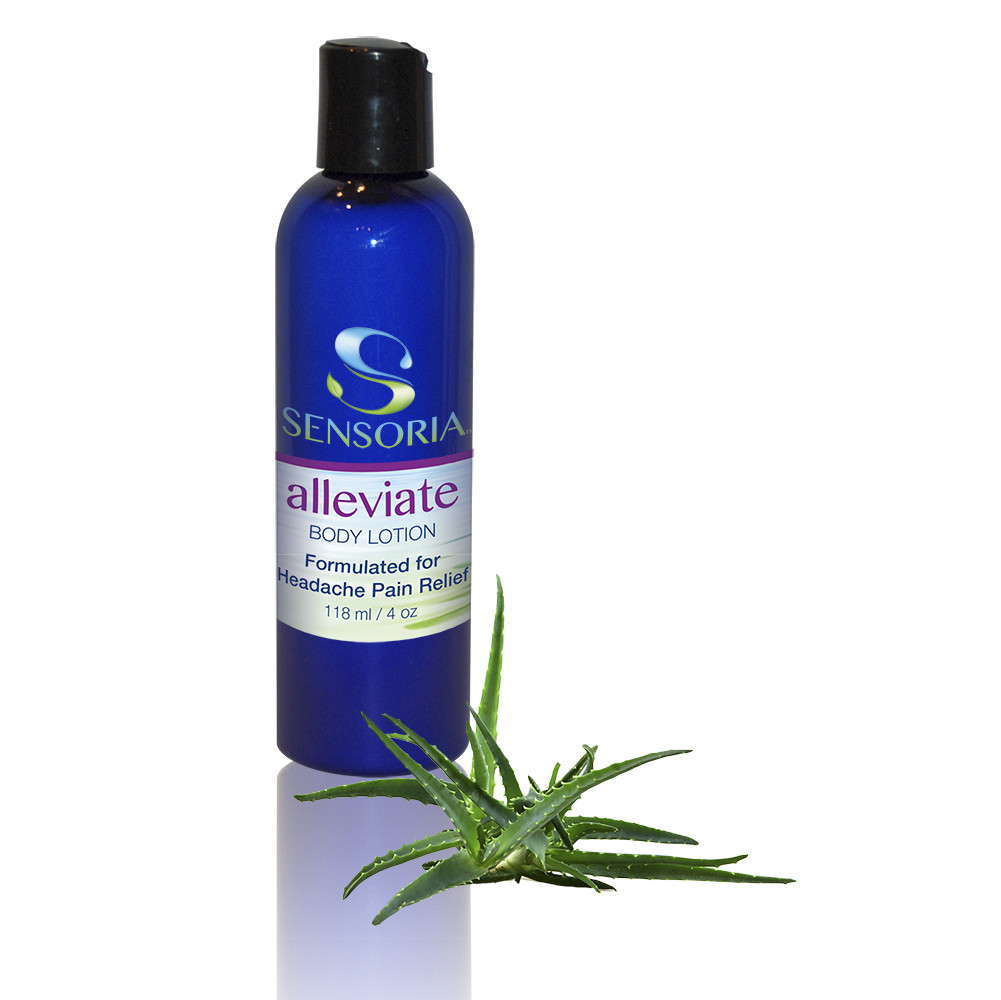 Alleviate Body Lotion Blend for Headache Pain Relief Alleviate Body Lotion Blend for Headache Pain Relief