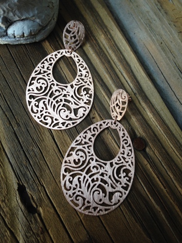 Sheila Fajl Filigree Teardrop Earrings Sheila Fajl Filigree Teardrop Earrings