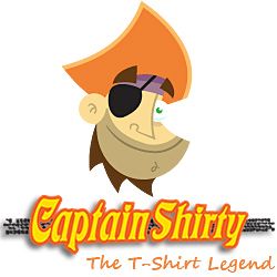 Captain Shirty - The T-Shirt Legend