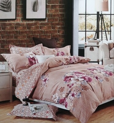 Crawford Red and Cream Stripe bedding set Crawford Red and Cream Stripe bedding set