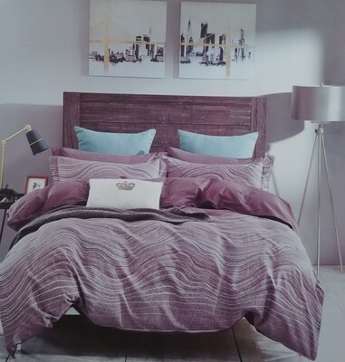 CRAWFORD PLAID (6 PIECE) PURPLE BEDDING SETS CRAWFORD PLAID (6 PIECE) PURPLE BEDDING SETS