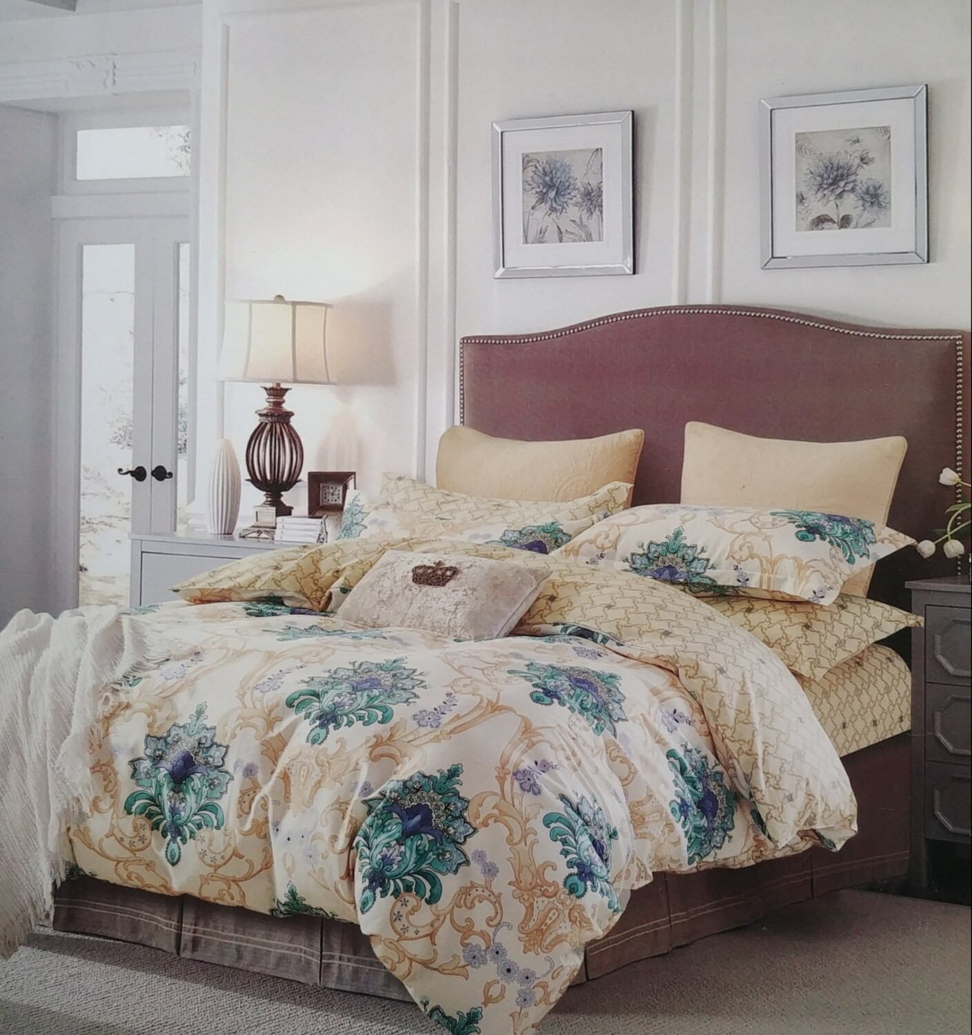 Painted Leaf Bedding Set Painted Leaf Bedding Set