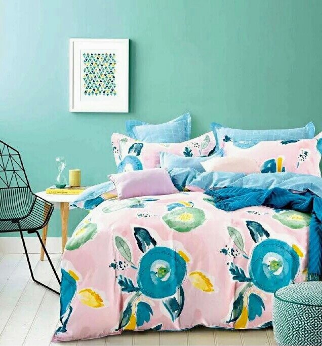 Painted leaf floral bedding set Painted leaf floral bedding set