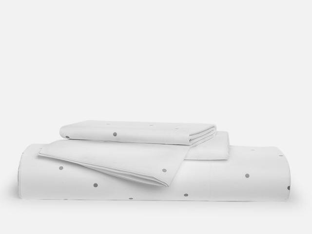 polka dot bedsheet