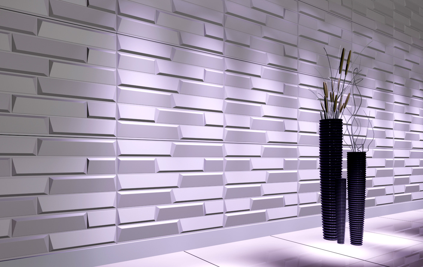 3D панель Sandstone интерьере