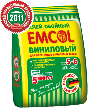 Клей для виниловых обоев Emcol