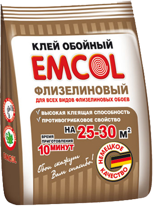 Обойный клей флизелиновый Emcol