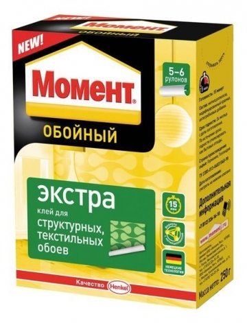 Обойный клей Момент Экстра.