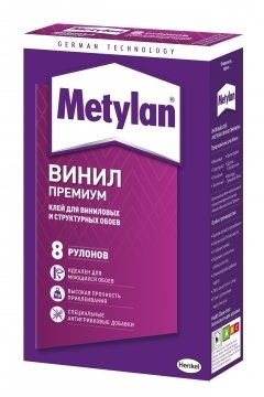 Обойный клей Metylan Винил Премиум без индикатора.