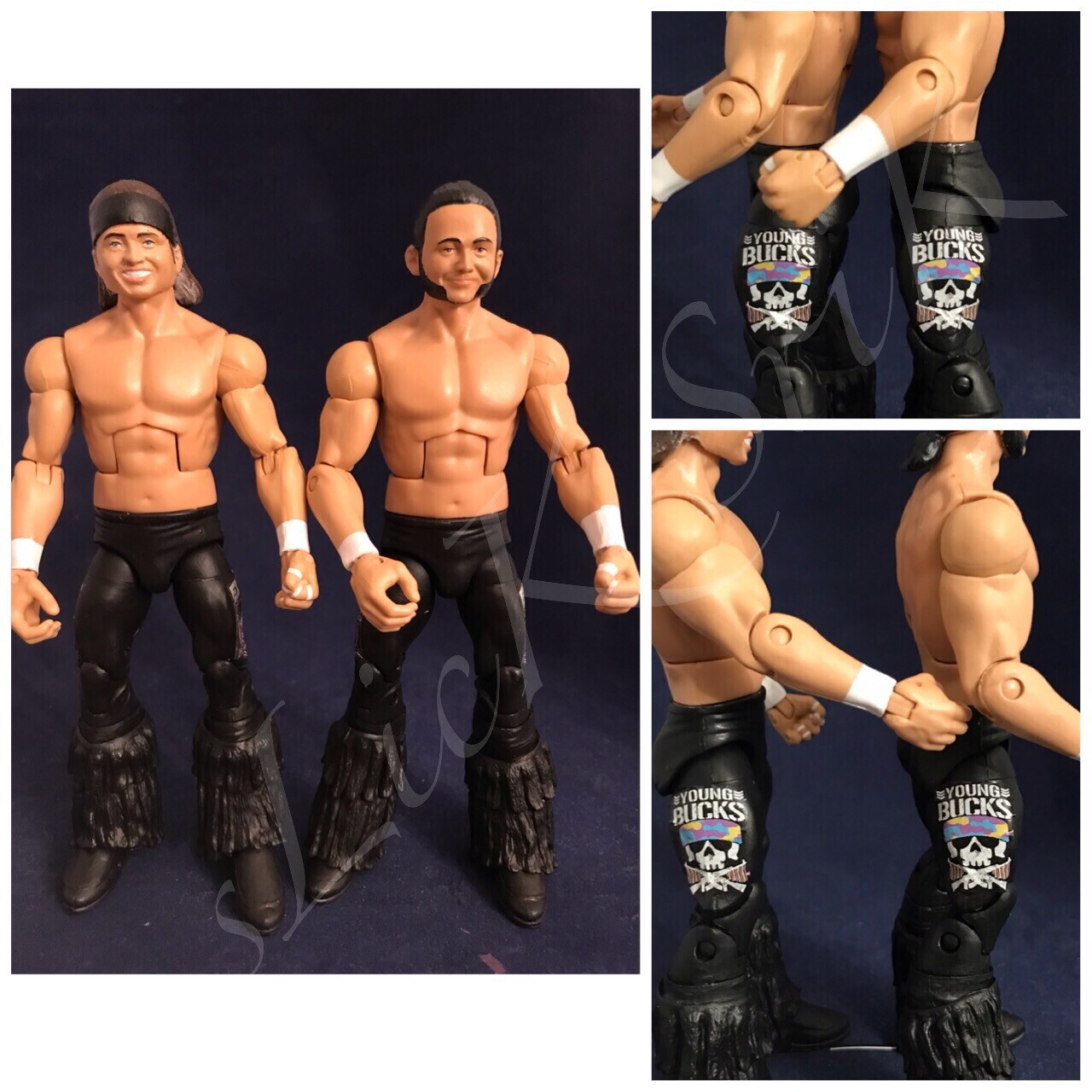 the young bucks action figures