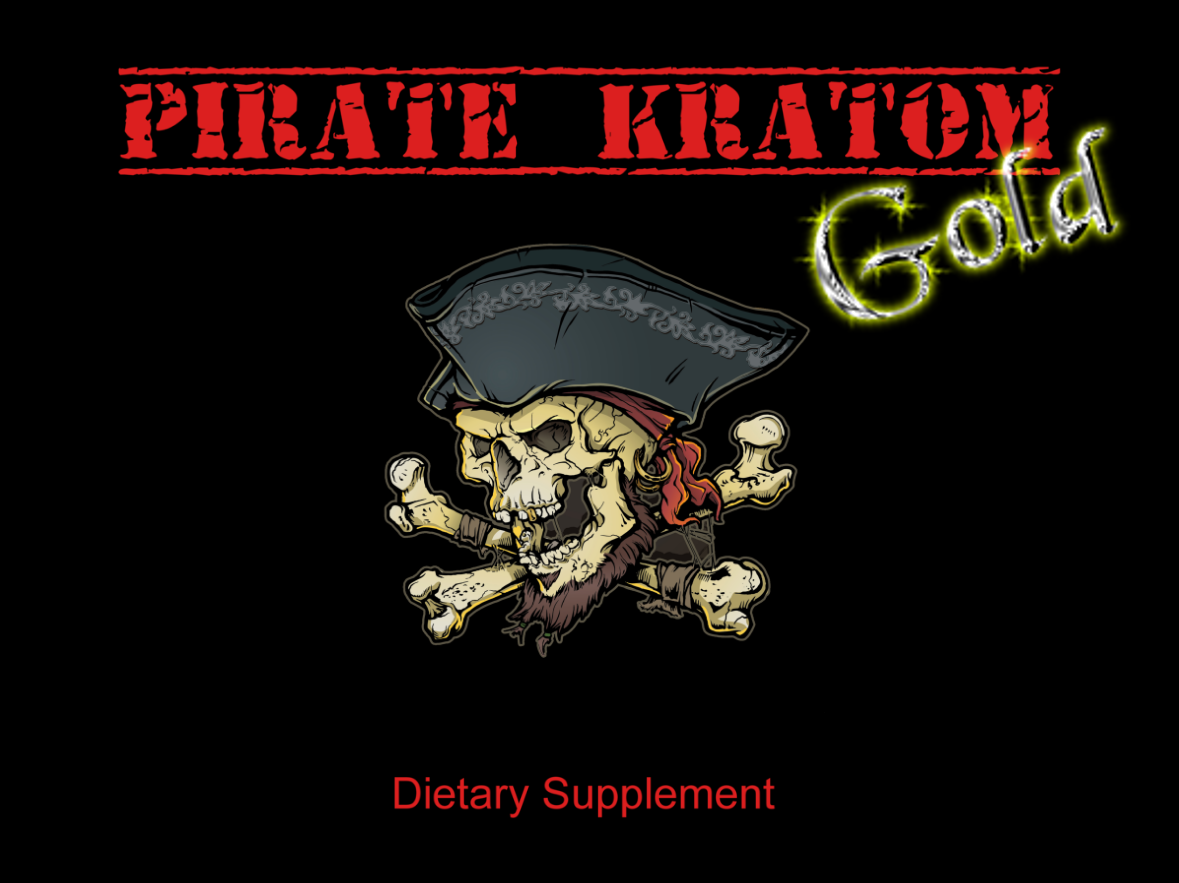 Pirate Kratom Gold - Single Pack 0712