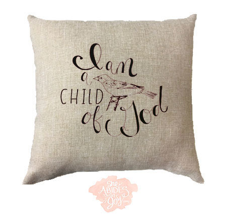 Pillow Cover - "Child of God" 00172