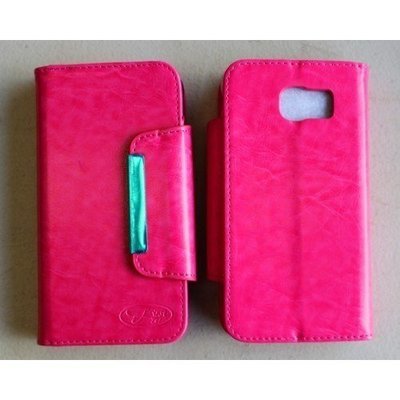 Samsung S6 Magnetic Flip Wallet Book Case Samsung S6 Magnetic Flip Wallet Book Case