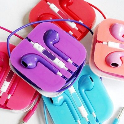 Earphone with Mic Remote ( Colorful ) Earphone with Mic Remote ( Colorful )