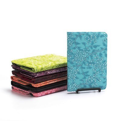 Apple iPad 2 3 4 Embossed Flower Rotating Book Case Apple iPad 2 3 4 Embossed Flower Rotating Book Case