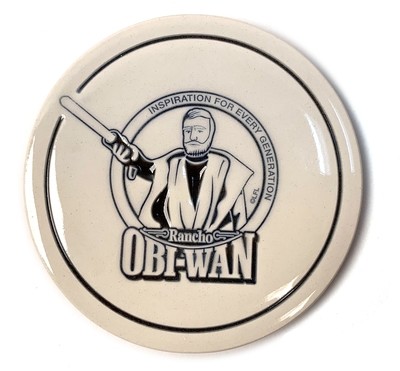 Coaster Stoneware w/ Obi-Wan Kenobi Coaster Stoneware w/ Obi-Wan Kenobi