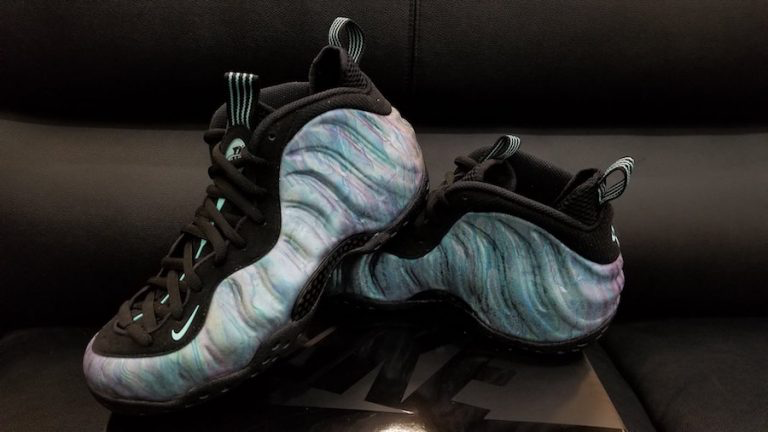 nike foamposite one abalone