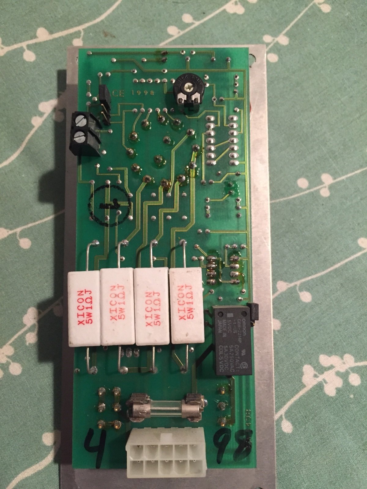 Acutron III control board - Repair CD0048-A