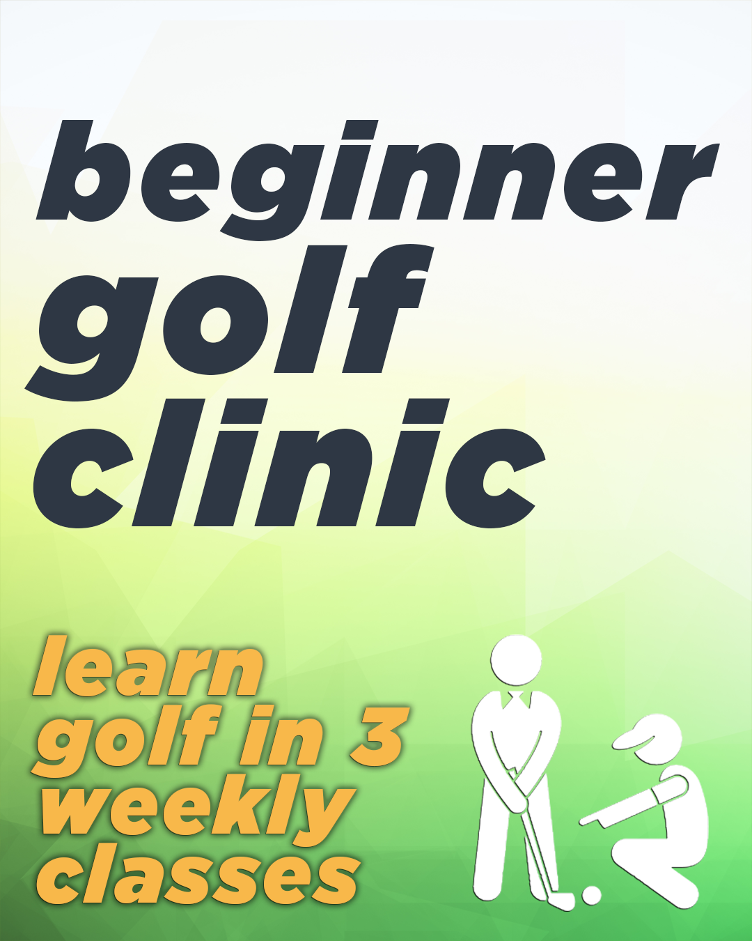 Beginner Golf Clinic VGCB