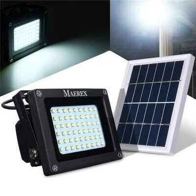 Solar Powered 54 LED Sensor Flood Light Waterproof Outdoor Security Lamp Solar Powered 54 LED Sensor Flood Light Waterproof Outdoor Security Lamp