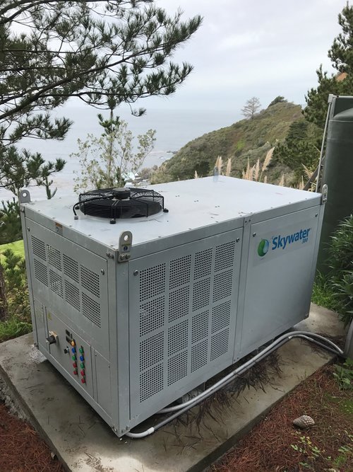 myCleantechFreshWater™ cleantech-cube.org skywater fresh water from the air - system run