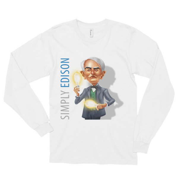 Simply Edison Long Sleeve T-Shirt (unisex) Simply Edison Long Sleeve T-Shirt (unisex)