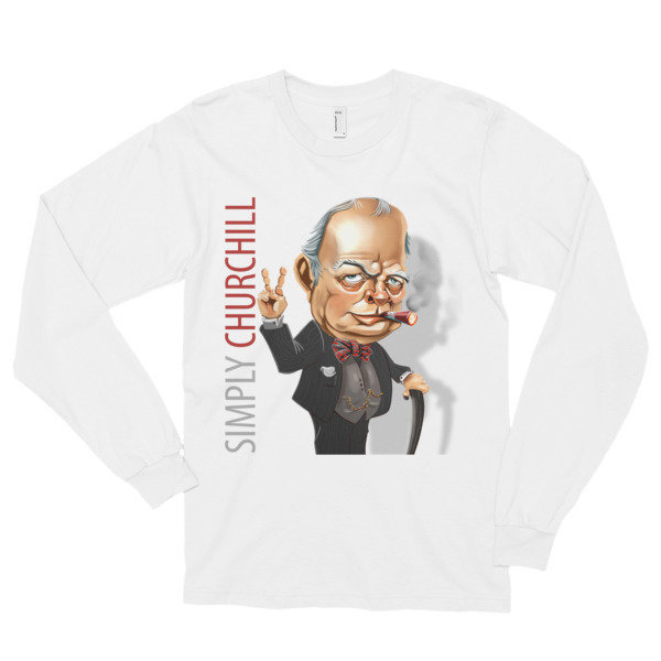 Simply Churchill Long Sleeve T-Shirt (unisex) Simply Churchill Long Sleeve T-Shirt (unisex)
