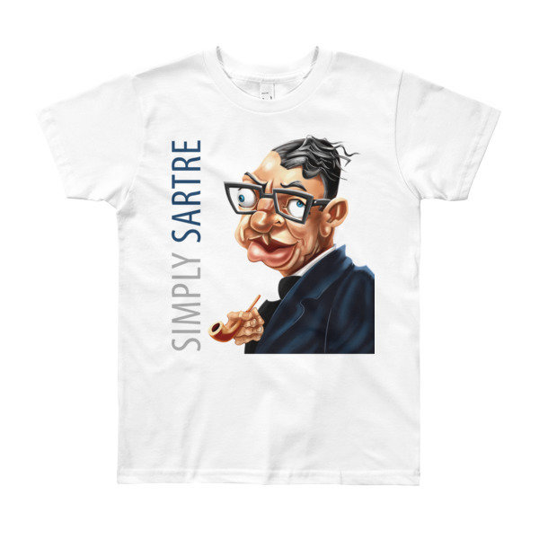 Simply Sartre Youth T-Shirt 16904 Simply Sartre Youth T-Shirt 16904