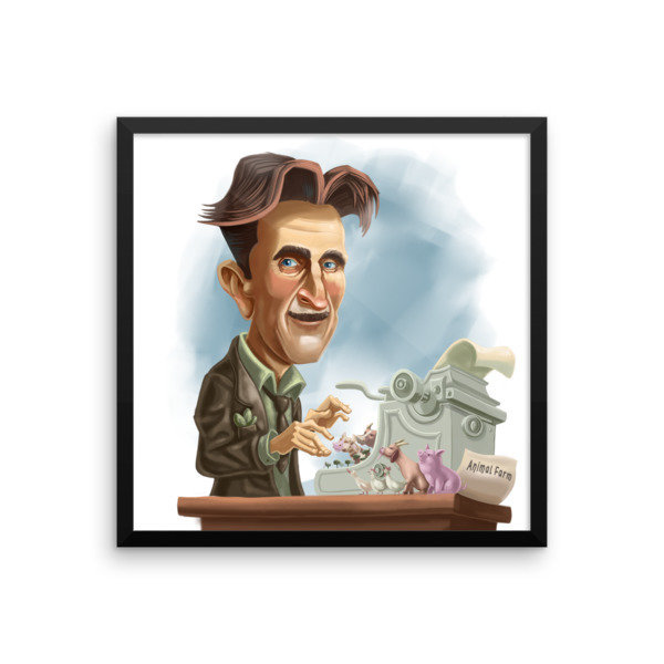 George Orwell Framed poster George Orwell Framed poster